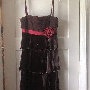 Velvet cocktail dress by Laundry